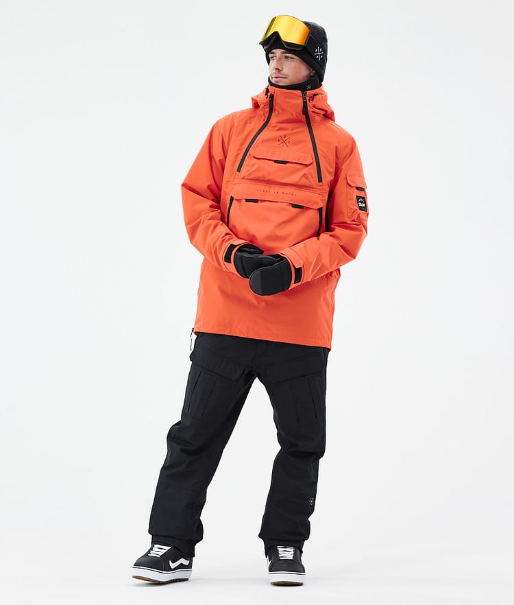Dope Akin Snowboard Jacket Men Orange, Image 3 of 8