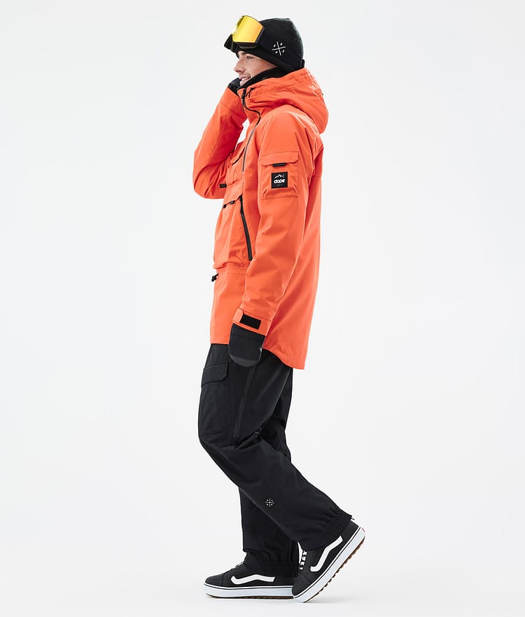 Dope Akin Snowboard Jacket Men Orange, Image 4 of 8