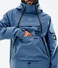 Dope Akin Snowboard Jacket Men Blue Steel, Image 9 of 9