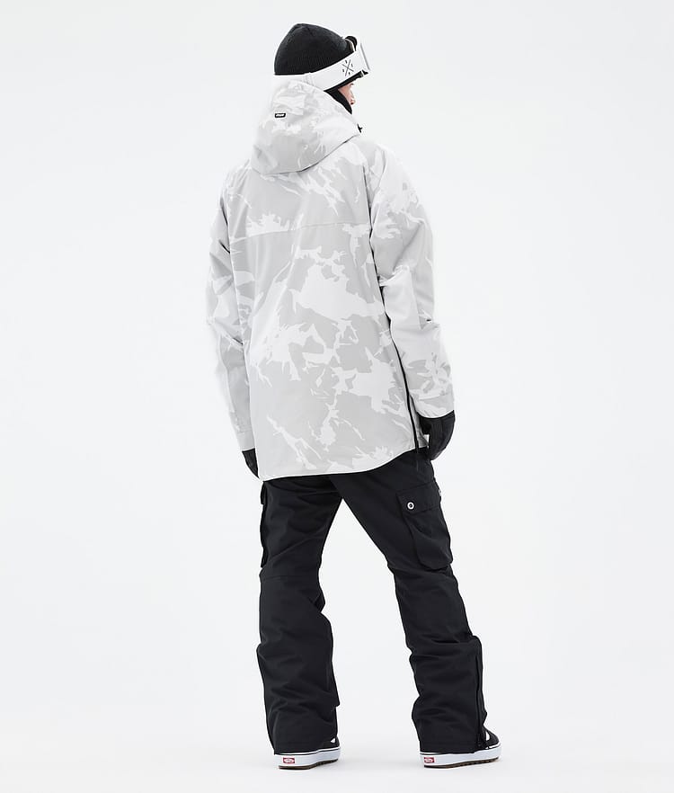 Dope Akin Snowboard Jacket Men Grey Camo, Image 5 of 8