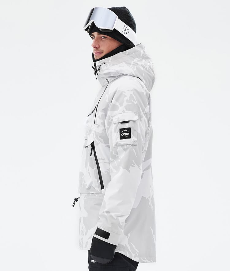 Dope Akin Snowboard Jacket Men Grey Camo, Image 6 of 8