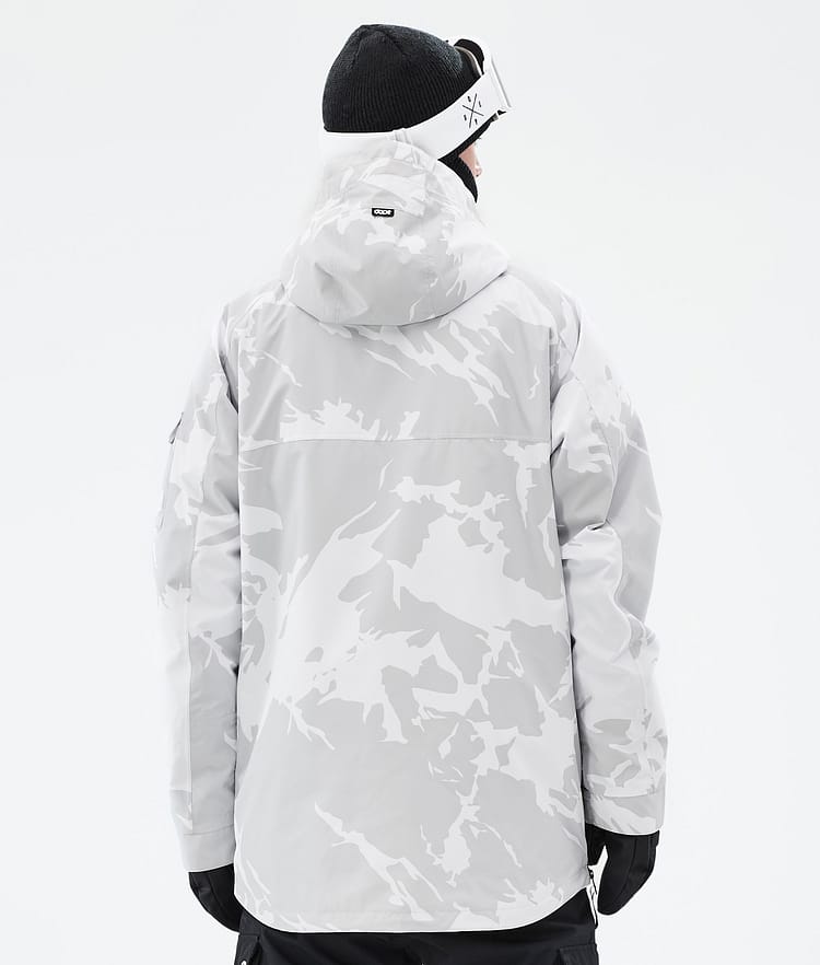 Dope Akin Snowboard Jacket Men Grey Camo, Image 7 of 8