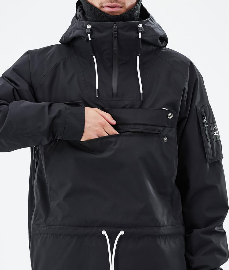 Dope Annok Snowboard Jacket Men Black Renewed, Image 9 of 8