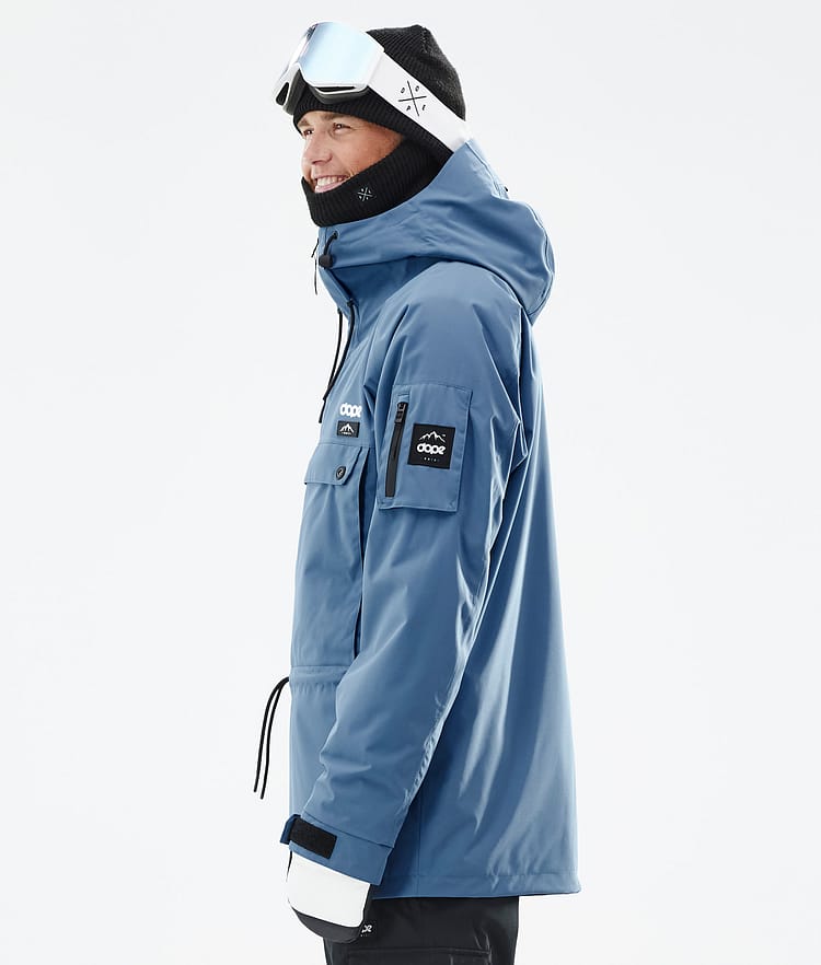 Dope Annok Snowboard Jacket Men Blue Steel, Image 6 of 9