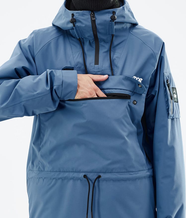 Dope Annok Snowboard Jacket Men Blue Steel, Image 9 of 9