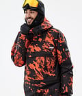 Dope Annok Snowboard Jacket Men Paint Orange, Image 2 of 9