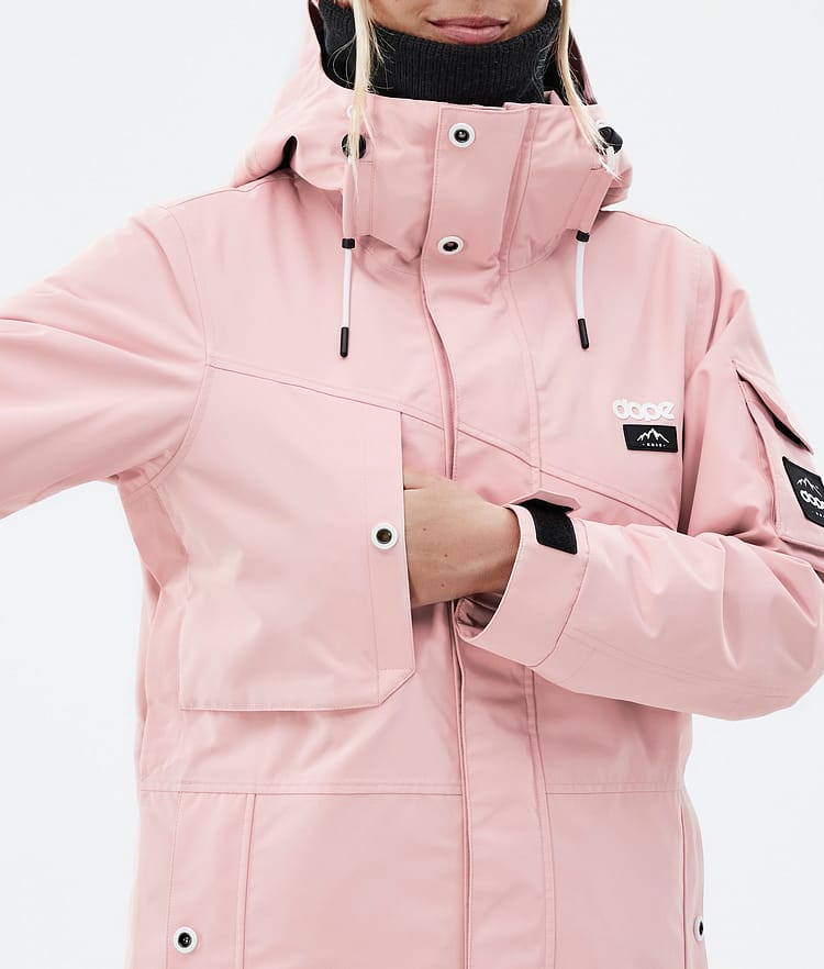 Dope Adept W Snowboard Jacket Women Soft Pink, Image 9 of 9