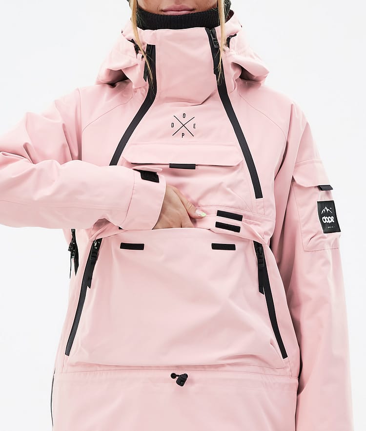 Dope Akin W Snowboard Jacket Women Soft Pink, Image 9 of 8