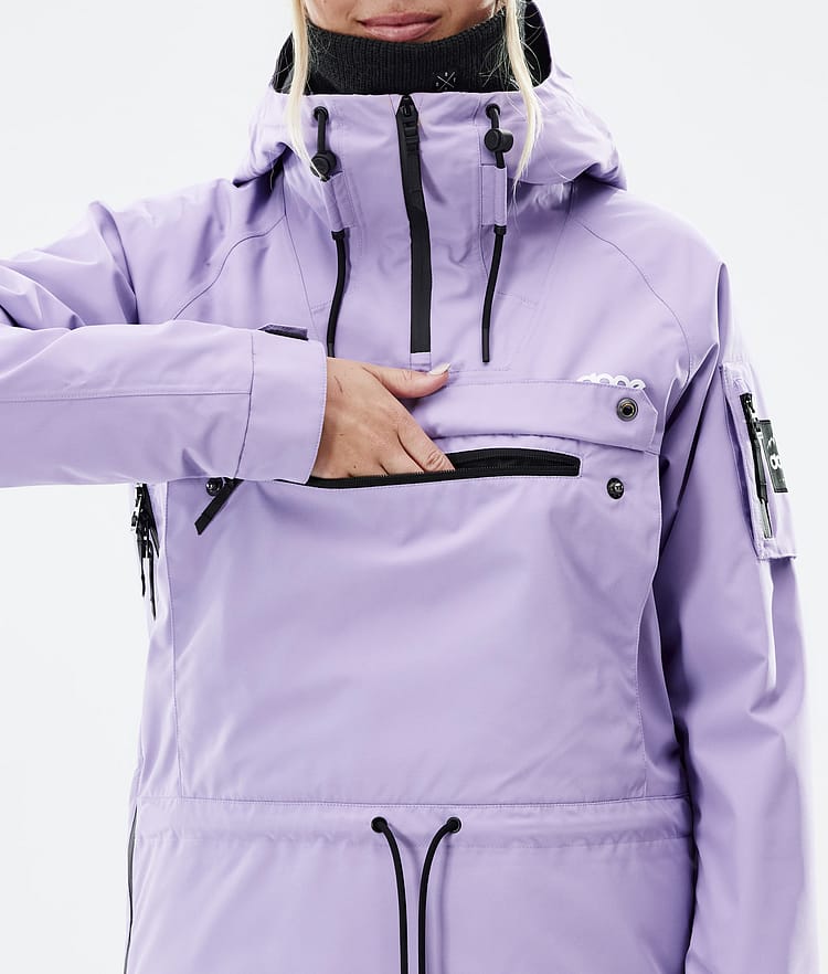 Dope Annok W Snowboard Jacket Women Faded Violet, Image 9 of 8