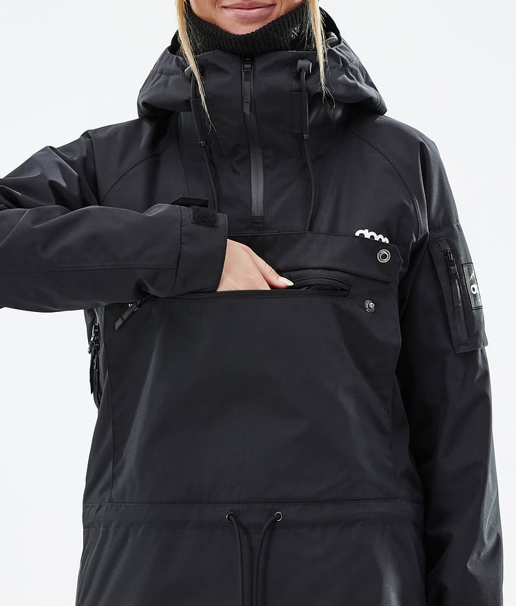 Dope Annok W Snowboard Jacket Women Blackout, Image 9 of 9