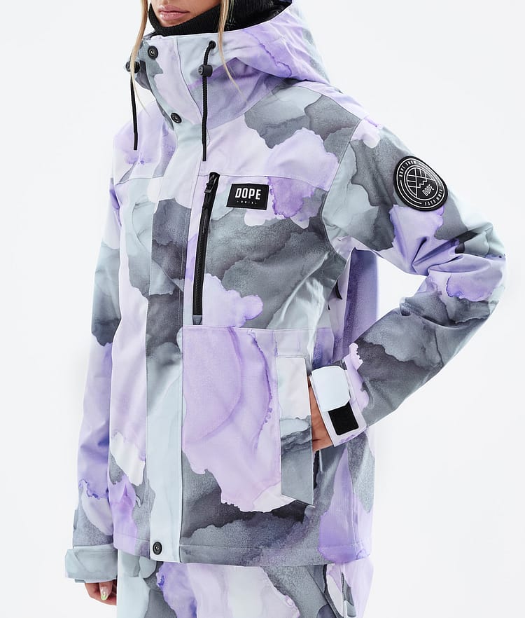 Dope Blizzard W Full Zip Ski Jacket Women Blot Violet, Image 8 of 10