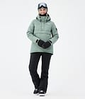 Dope Puffer W Snowboard Jacket Women Faded Green, Image 2 of 8