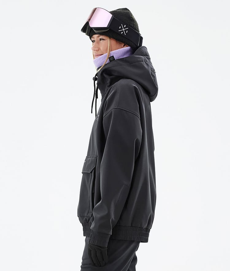 Dope Cyclone W 2022 Ski Jacket Women Black, Image 6 of 9