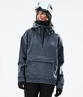 Dope Cyclone W 2022 Snowboard Jacket Women Metal Blue, Image 1 of 9