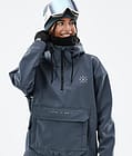 Dope Cyclone W 2022 Ski Jacket Women Metal Blue, Image 2 of 9