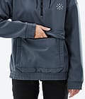 Dope Cyclone W 2022 Snowboard Jacket Women Metal Blue, Image 9 of 9