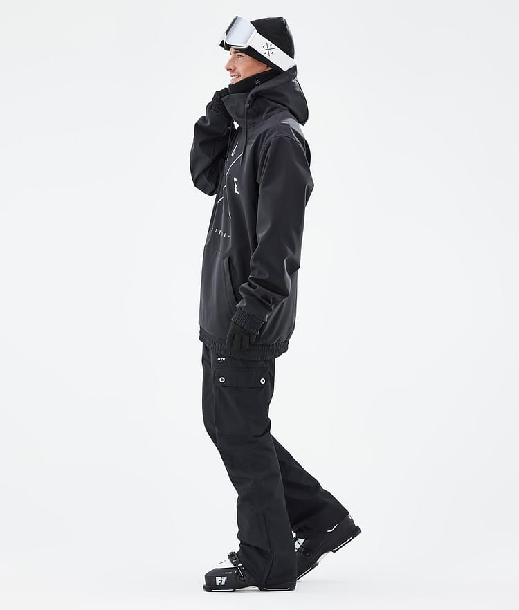 Dope Yeti Ski Jacket Men 2X-Up Black, Image 4 of 8