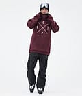 Dope Yeti Ski Jacket Men 2X-Up Burgundy, Image 3 of 8