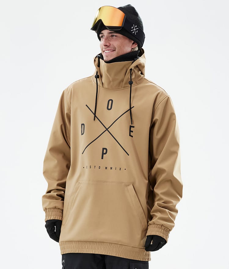 Dope Yeti Snowboard Jacket Men 2X-Up Gold, Image 1 of 7