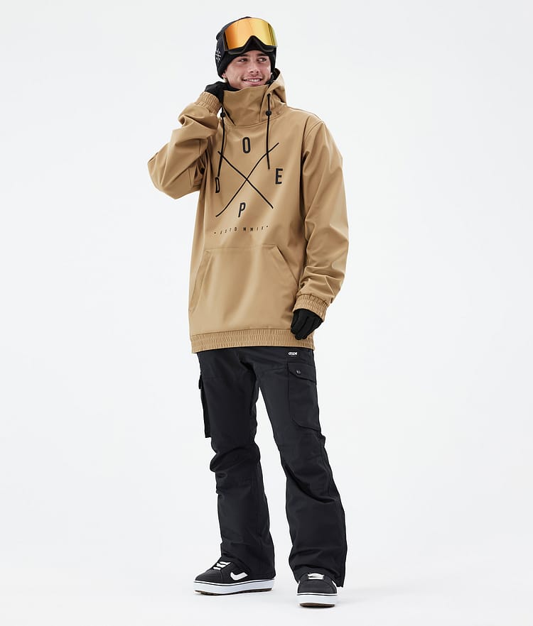 Dope Yeti Snowboard Jacket Men 2X-Up Gold, Image 3 of 7