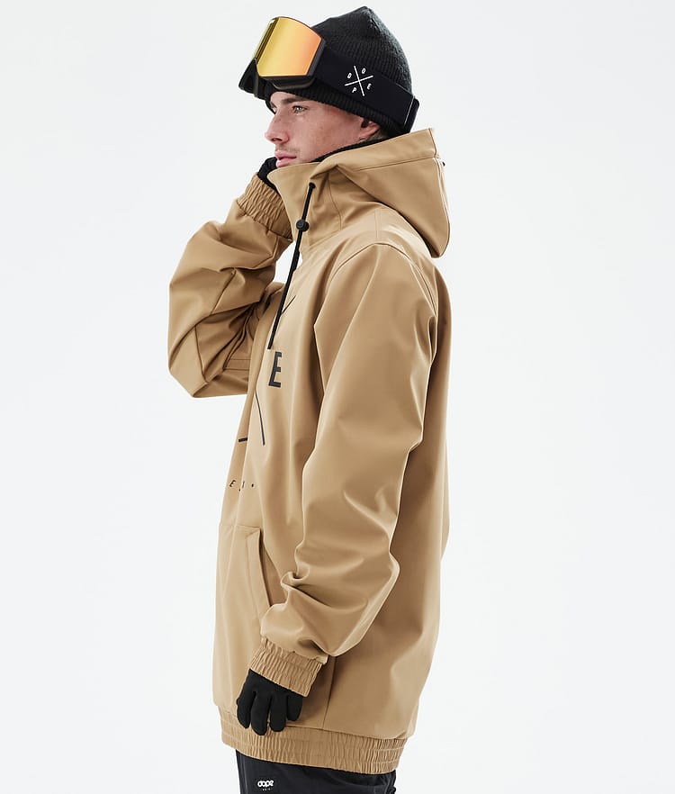 Dope Yeti Ski Jacket Men 2X-Up Gold, Image 6 of 7