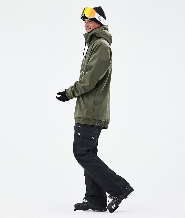 Dope Yeti Ski Jacket Men 2X-Up Olive Green, Image 4 of 8