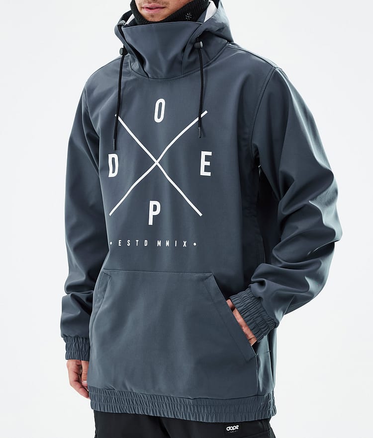 Dope Yeti Ski Jacket Men 2X-Up Metal Blue, Image 8 of 8