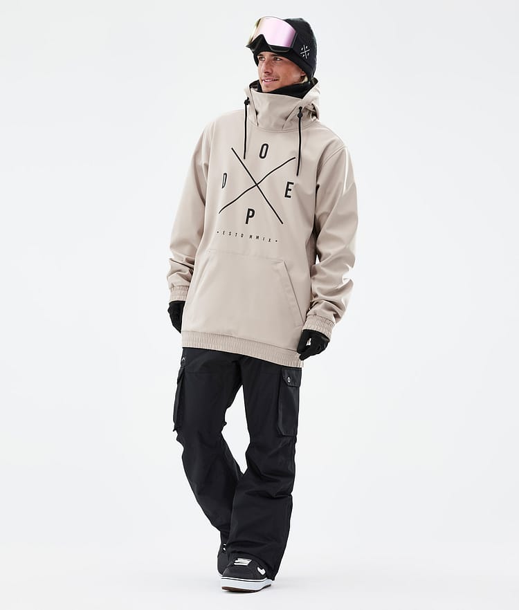 Dope Yeti Snowboard Jacket Men 2X-Up Sand, Image 3 of 7