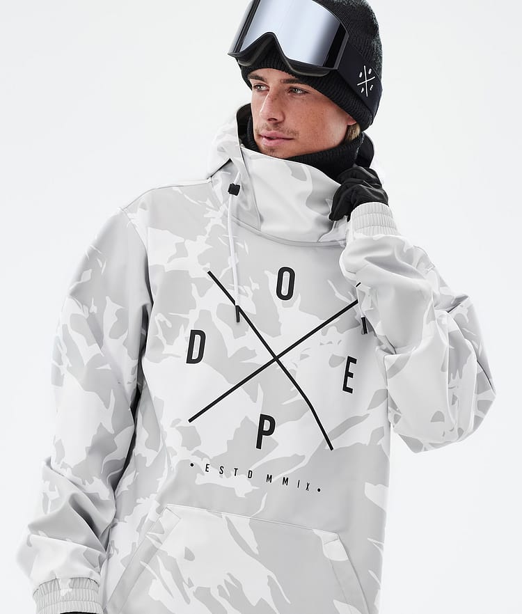 Dope Yeti Snowboard Jacket Men 2X-Up Grey Camo, Image 2 of 8