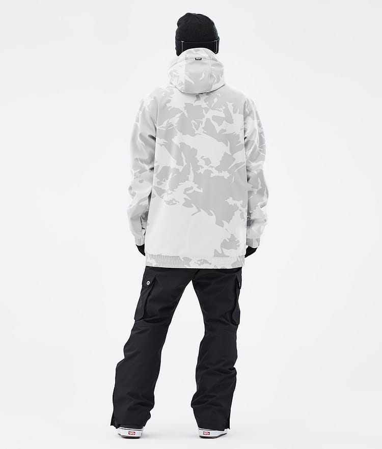 Dope Yeti Snowboard Jacket Men 2X-Up Grey Camo, Image 5 of 8