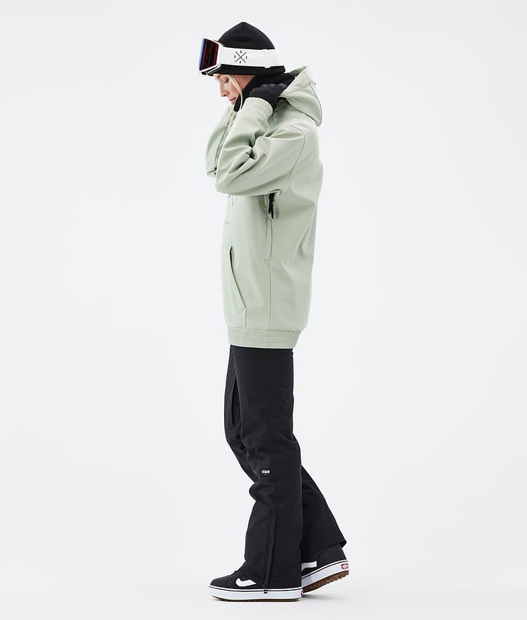Dope Yeti W Snowboard Jacket Women 2X-Up Soft Green, Image 4 of 7