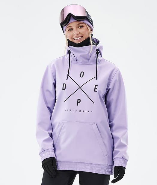 Dope Yeti W Snowboard Jacket Women Faded Violet