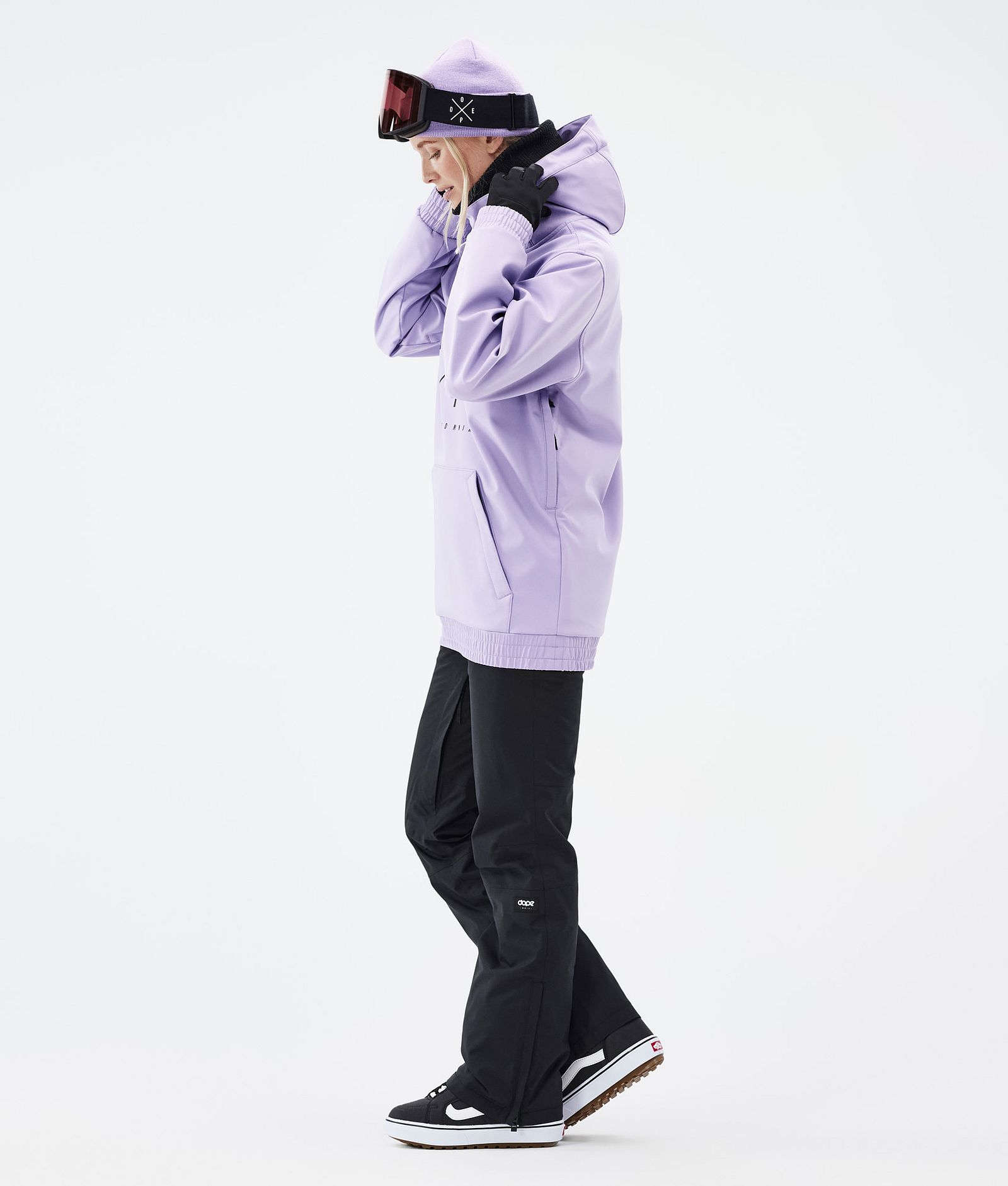 Dope Yeti W Snowboard Jacket Women 2X-Up Faded Violet Renewed