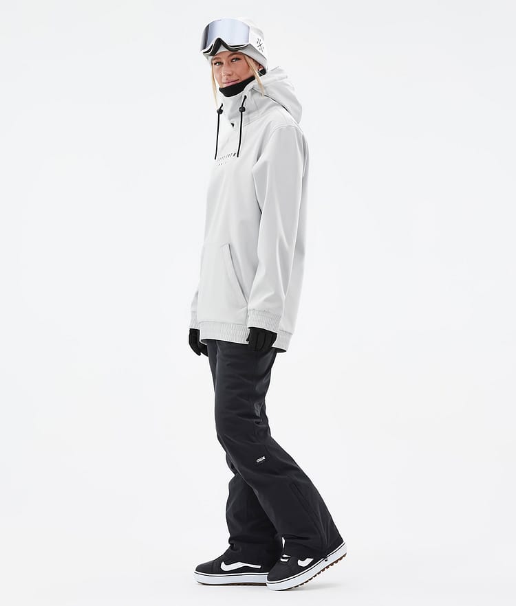 Dope Yeti W 2022 Snowboard Jacket Women Range Light Grey, Image 5 of 8