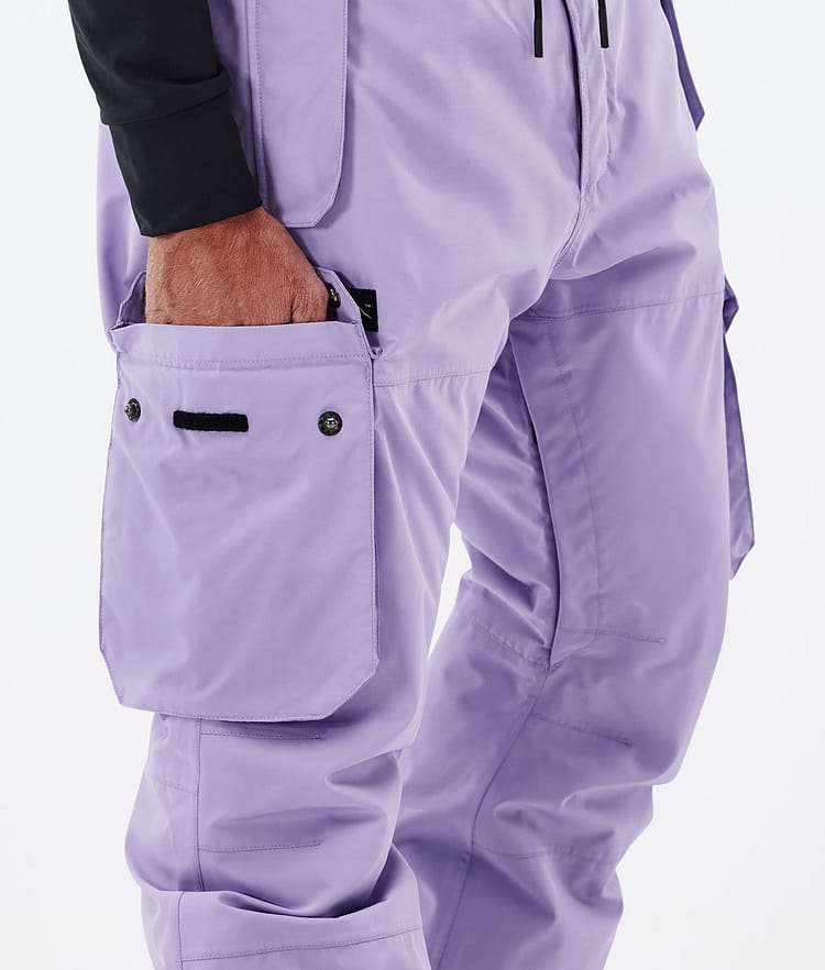 Dope Iconic Snowboard Pants Men Faded Violet, Image 6 of 7
