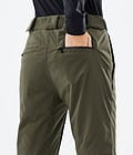 Dope Con W 2022 Snowboard Pants Women Olive Green, Image 5 of 5