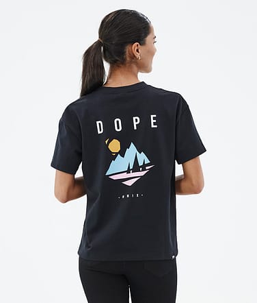 Dope Standard W 2022 T-shirt Women Pine Black