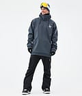Dope Yeti 2022 Snowboard Jacket Men Pine Metal Blue, Image 6 of 8