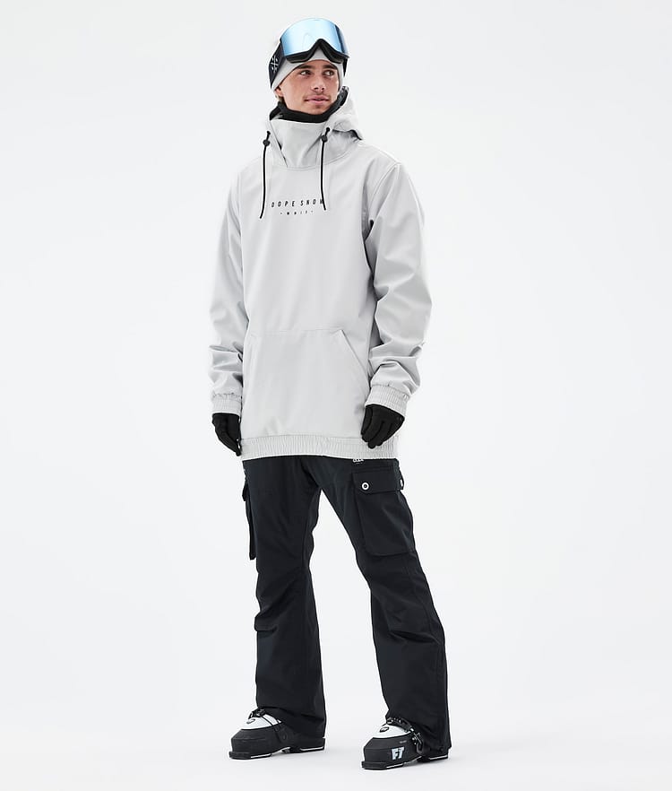 Dope Yeti 2022 Ski Jacket Men Range Light Grey, Image 6 of 8