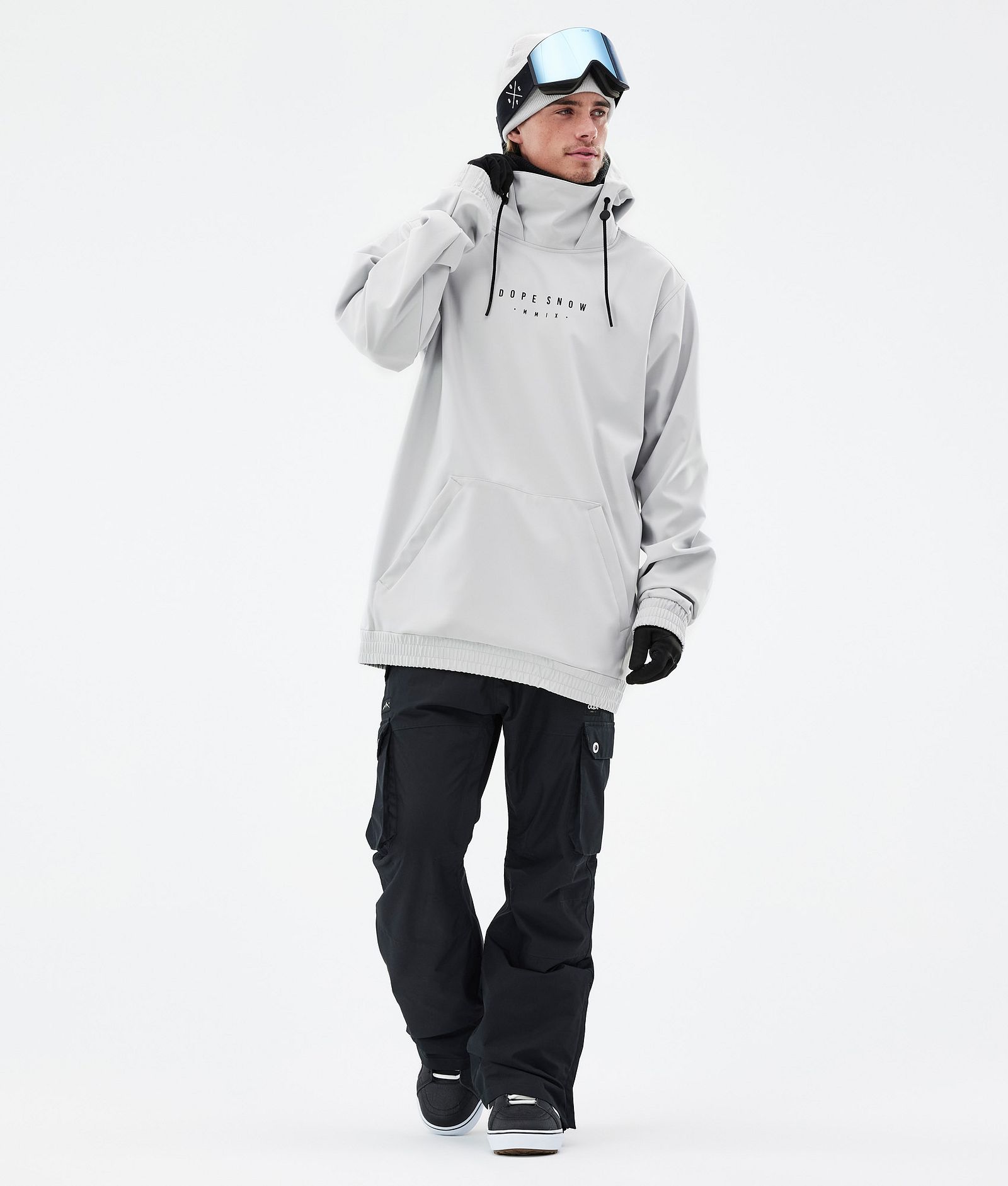 Dope Yeti 2022 Snowboard Jacket Men Range Light Grey, Image 6 of 8