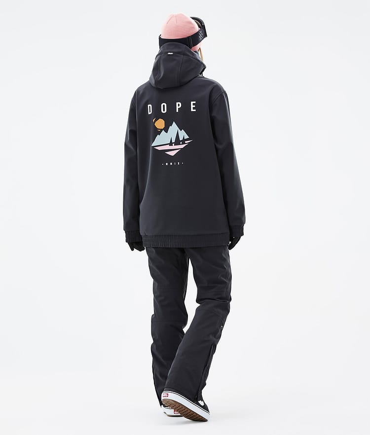 Dope Yeti W 2022 Snowboard Jacket Women Pine Black, Image 4 of 8