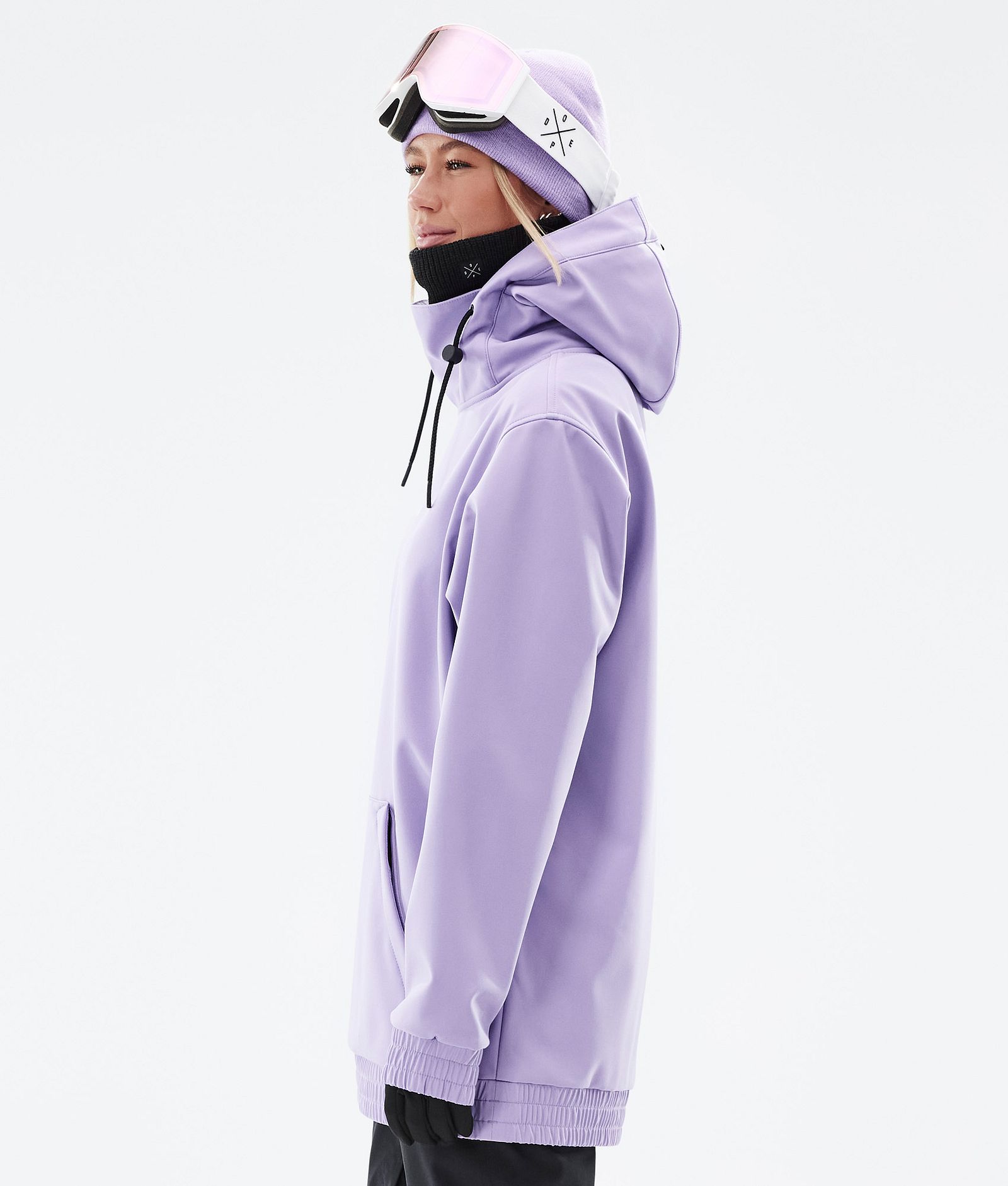 Dope Yeti W 2022 Ski Jacket Women Range Faded Violet, Image 7 of 8