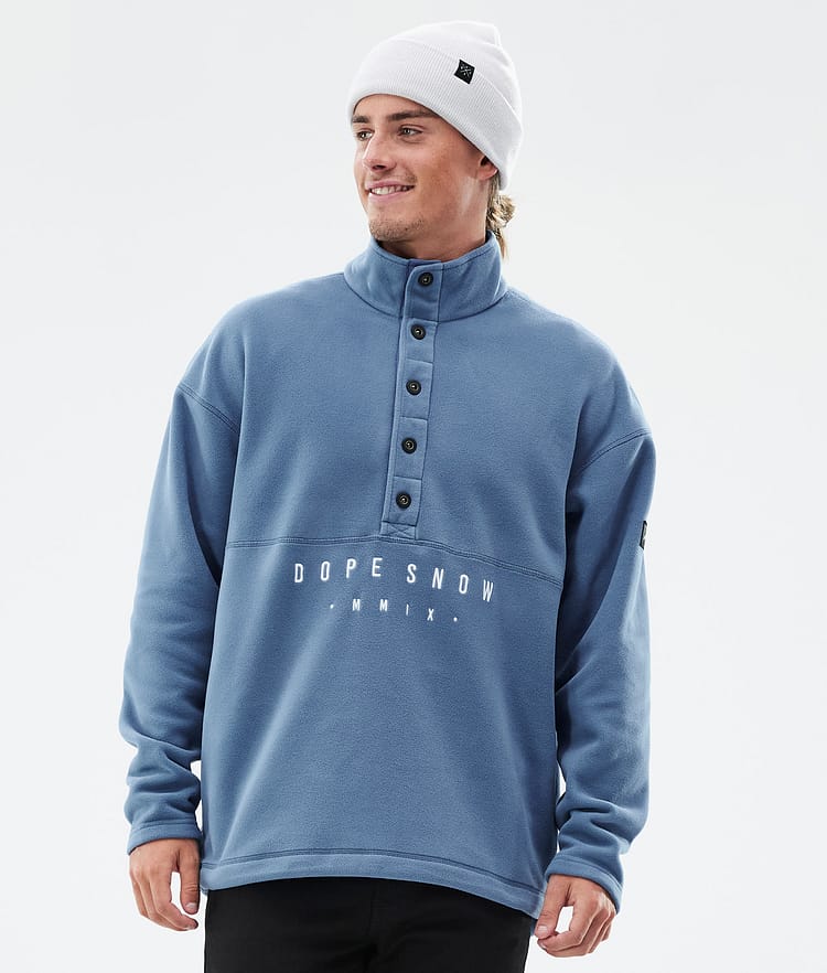 Dope Comfy Fleece Sweater Men Blue Steel, Image 1 of 6