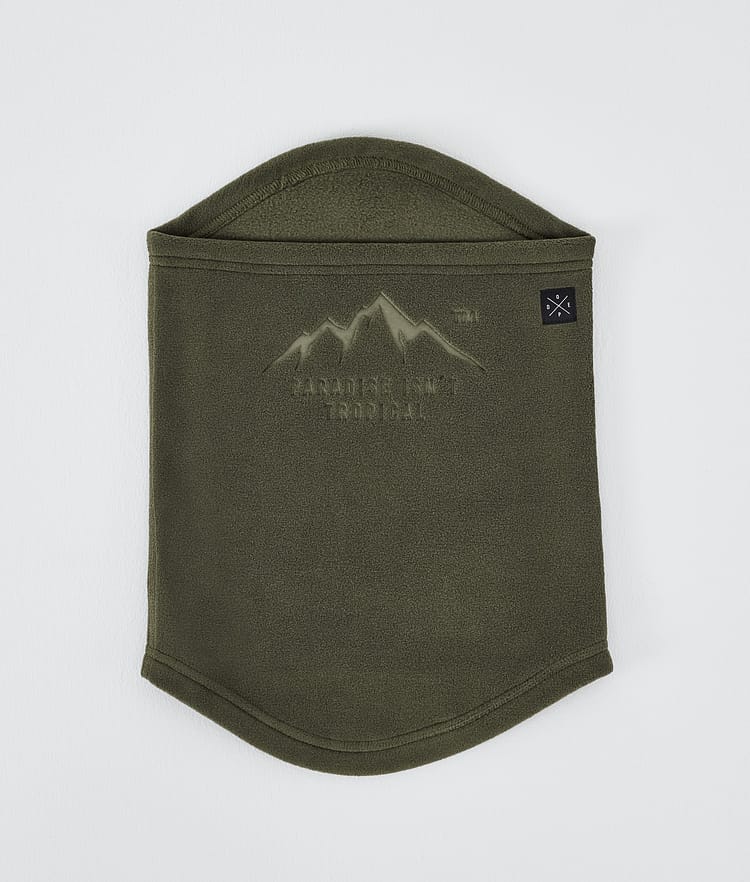 Dope Cozy Tube Facemask Olive Green, Image 1 of 4