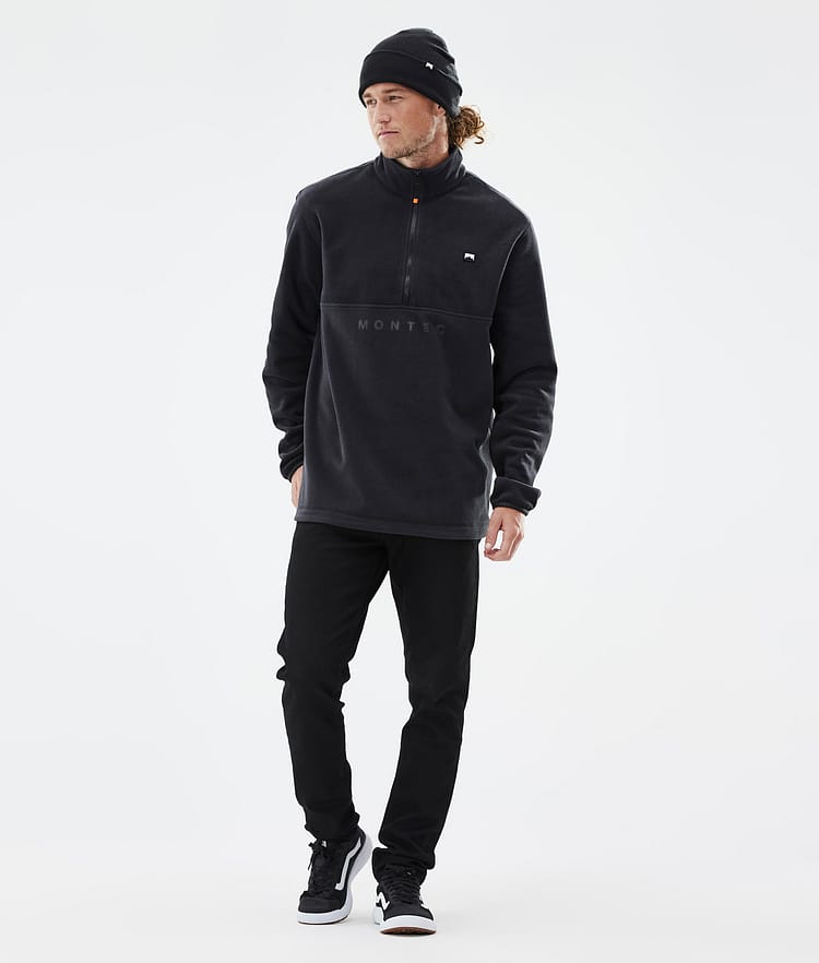 Montec Echo Fleece Sweater Men Black, Image 3 of 5