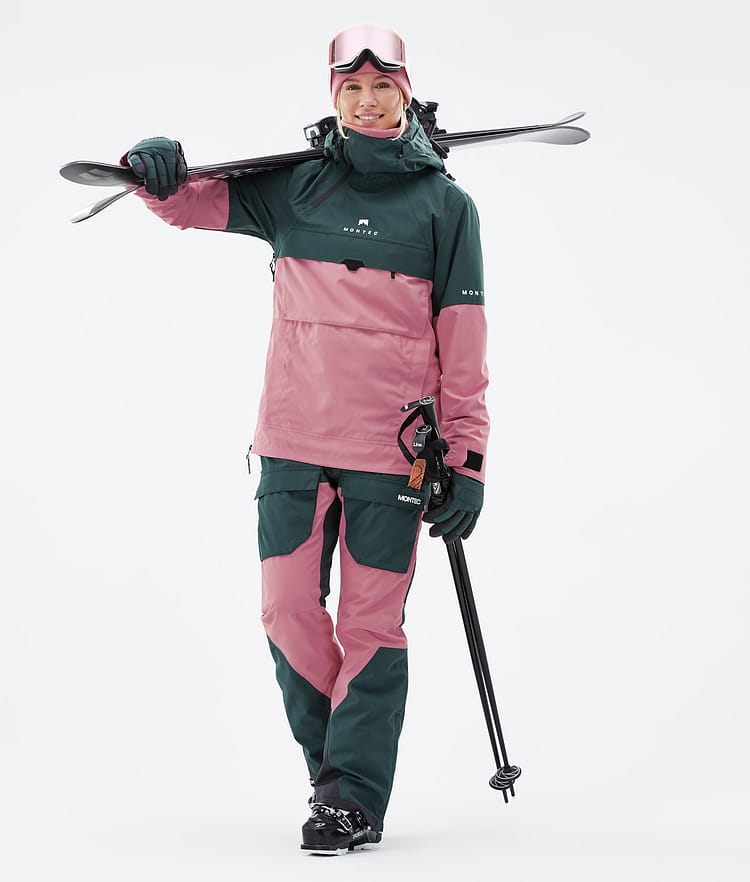 Montec Dune W Ski Jacket Women Dark Atlantic/Pink, Image 3 of 9