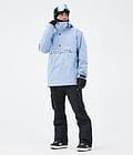 Dope Legacy Snowboard Jacket Men Light Blue, Image 3 of 9