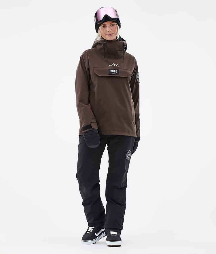Dope Blizzard W 2022 Snowboard Jacket Women Brown, Image 3 of 9