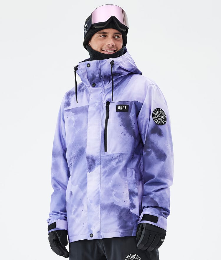 Dope Blizzard Full Zip Snowboard Jacket Men Liquid Violet, Image 1 of 10