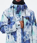 Dope Blizzard Full Zip Snowboard Jacket Men Spray Blue Green, Image 8 of 9